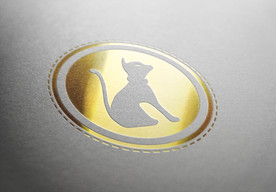 品牌logo纸质烫银样机