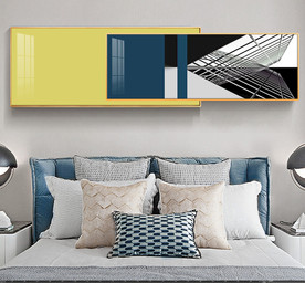 画中画几何空间装饰画