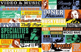 英文 彩色 头像 四方连续