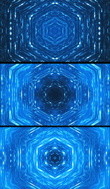 六边形隧道动态背景