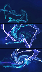 螺旋抽象艺术动态背景