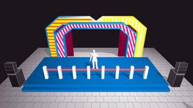 活动布置舞台效果图