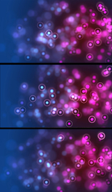 唯美动态光斑粒子背景