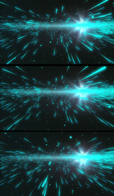 粒子穿越动态背景视频