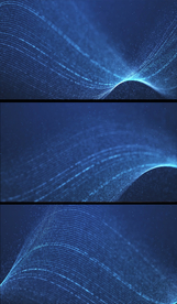 蓝色螺旋动态光丝背景视频