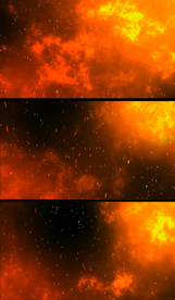 4K燃烧火星粒子动态视频