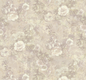 复古欧式花背景墙