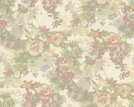 复古欧式花背景墙