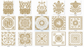 中国传统图案（透明高清）