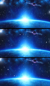 梦幻星空科技动态背景视频