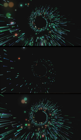 震撼大气放射粒子通道视频素材