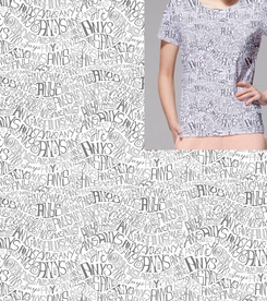 英文字母服装设计