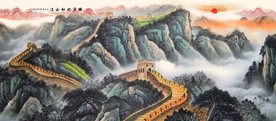 长城国画长城长城国画