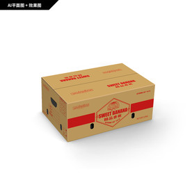 香蕉包装设计 水果包装