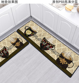 欧式复古咖啡杯地垫