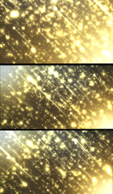 金色奢华大气粒子流星雨飞升唯美