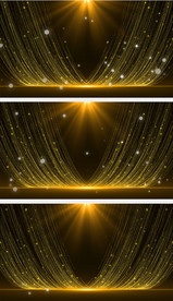 唯美黑金晚会LED背景视频