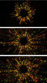 绚丽多彩粒子LED背景视频