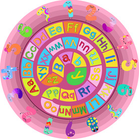 幼儿早教中心卡通地毯