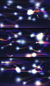 唯美粒子光线拖尾特效背景