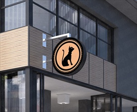 店铺招牌logo样机