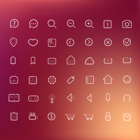 线性手机icon图标