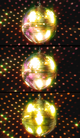 闪光球旋转歌舞厅特效视频背景