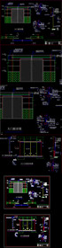 钢制推拉门CAD图纸