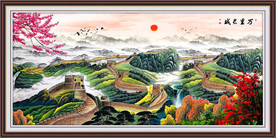长城国画长城长城国画
