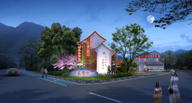 美丽乡村效果图