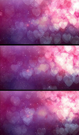 4K粉红心形恋爱视频背景素材