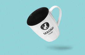 VIlogo包装样机马克杯样机