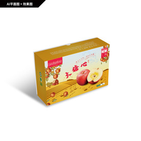 大糖心苹果包装 苹果礼盒