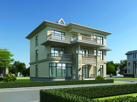 外墙砖效果图 自建房