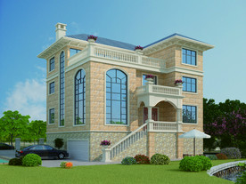 外墙砖效果图 自建房