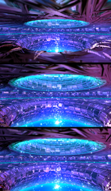 4K科幻空间宇宙飞船特效背景