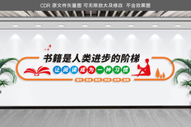 阅览室文化墙