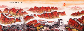 长城国画长城长城国画