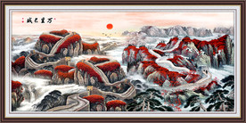 长城国画长城长城国画