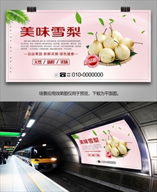 雪梨单页展板展架灯箱易拉宝海报