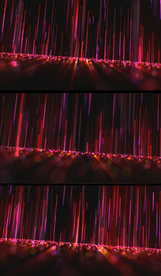 红色动态闪烁舞台背景视频