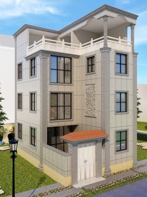 别墅外墙效果图