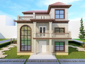 别墅外墙效果图