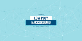 蓝色粒子封面背景