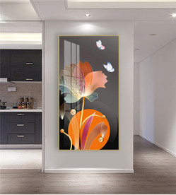 爱马仕花朵玄关