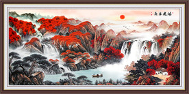 鸿运当头风景画