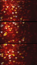 漂浮爱心浪漫视频背景