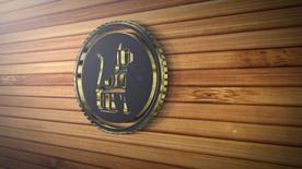 品牌logo公司过道样机