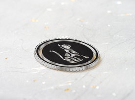 品牌logo金属质感