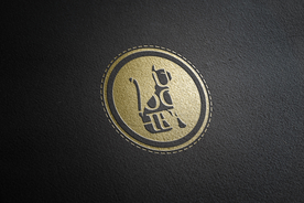 品牌logo纸质烫金银样机